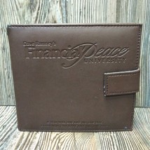 Dave Ramsey FINANCIAL PEACE University 16 CD Set Faux Leather Case 2007 - $12.32