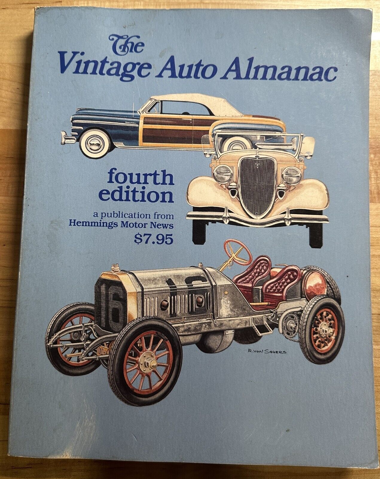 Primary image for VINTAGE 1981  AUTO  ALMANAC  FOURTH  EDITION - 4th Edition - Hemmings Motor