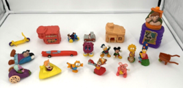 Lot of 90&#39;s Vtg McDonalds Burger King Toys Disney Flintstones Simpsons G... - $13.98