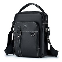 Fashion Men&#39;s Shoulder Bag Leather Messenger Bags Male Bolsos Crossbody Bags Qua - £46.42 GBP