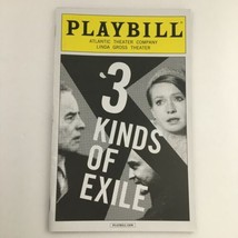 2013 Playbill Atlantic Theater Company &#39;3 Kinds of Exile&#39; feat. Alison C... - $19.00