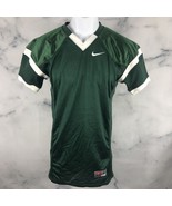 NIKE Stock Open Field Green White Mesh Football YOUTH Large Jersey - $32.00 CAD