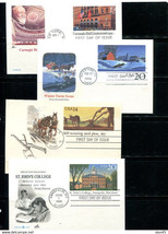 USA 12 Postal Stationary Maxi Cards First Day of issue 14427 - $9.90