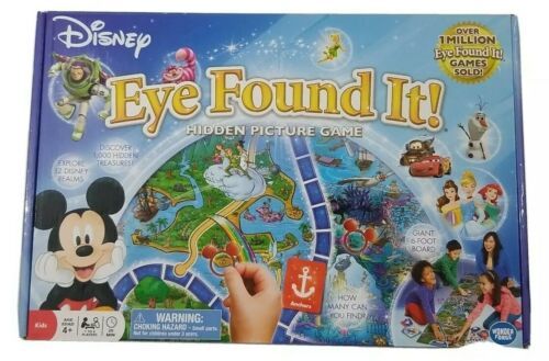 Primary image for Disney Eye Found It Hidden Picture Board Game 2016 Wonder Forge 