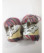 Lily Sugar &#39;n Cream Painted Desert x2 red blue green tan brown cotton va... - $5.00