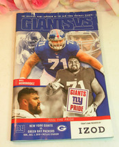 NFL NY Giants Official Game Program Giants VS. Green Bay Packers 12/1/19 - $13.99