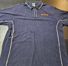 Reebok NFL Bears Polo Shirt Short Football Sleeve Collared Cotton Mens S... - €11,77 EUR
