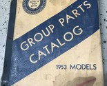 1953 Hudson Usine Groupe Châssis &amp; Corps Parties Catalogue Manuel Usine OEM - $149.49