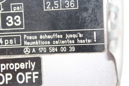 97-04 MERCEDES-BENZ SLK230 R170 FUEL FILLER DOOR Q2927 image 11