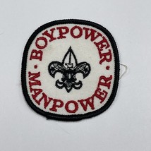 Boy power Manpower Boy Scout Badge BSA Vintage Patch - £17.11 GBP