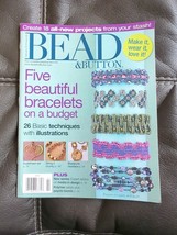 Bead &amp; Button Magazine February 2010 Issue #95 26 Basic Techniques w Pic... - $14.24