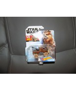 Chewbacca w/ Action Bowcaster  2019 Hot Wheels Character Cars STAR WARs ... - $25.20