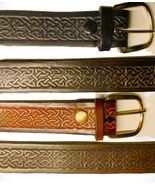CELTIC   BELT  *  Nice Design  * Cowhide *  4 Colors *  1-1/2 wide - $32.95