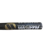 Worth SW4 34&quot; 29oz BPF 1.20 / Diameter 2.25&quot; Softball Bat Black Made in USA - $39.15