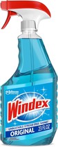 Windex Glass and Window Cleaner Spray Bottle, Bottle Made from 100% Recovered Co - £15.17 GBP