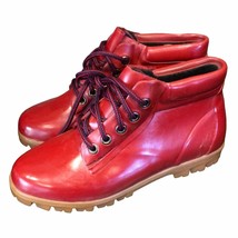 Vintage Lands’End rubber hiking rain boots women’s size 6 - £26.87 GBP