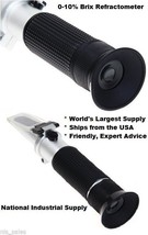 0 10% Atc Brix Refractometer 4 Maple Sap, Cnc, Rbti, Coolant, Cleaners Soft Case - £18.21 GBP