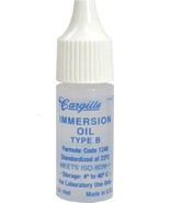 Microscope Immersion Oil B, 1.5180nD Refractive Index, Non-Drying for Mi... - $10.73 CAD