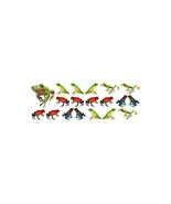 19 Assorted Rainforest Frog Vinyl Decal Sizes on Second Image - Indoor/O... - £15.54 GBP