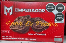 3X Gamesa Emperador Galletas Chocolate Creme Cookies - 3 Cajas - Envio Prioridad - $30.95