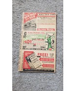 Contadini Mercato Bacheca 1936 Inverno Newsletter Fattoria Pubblicità Ca... - $40.01 CAD