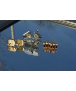 4 Sets of Vintage Men’s Cuff Links Tie Clasp  - $231.52 MXN