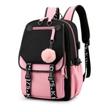 New Backpack Large Capacity Middle School Student Bags For Boy Girls Cartoon Sch - £39.32 GBP