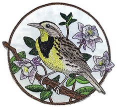 Nature Weaved in Threads, Amazing Birds Kingdom [Meadowlark and Columbine Circle - £13.36 GBP