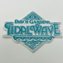 Vintage Busch Gardens Tidal Wave Fridge Magnet 2.25” x 1.75” Tampa Bay F... - £9.98 GBP