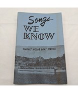 1960s Hawaiian Melodies Songs We Know Smith&#39;s Motor Boat Service Booklet - $16.03