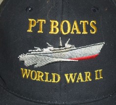 USN US Navy baseball ballcap WWII PT Patrol Torpedo Boats Made in USA - £15.98 GBP