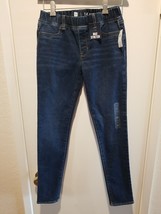 Gap Girls Youth 14 Stretch Blue Denim Pull On  Ankle Jegging Jeans ~ NWT - £14.03 GBP