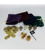 Replacement Parts for Dread Pirate Board Game 49 Gold Coins, Pouches, Fl... - €17,15 EUR