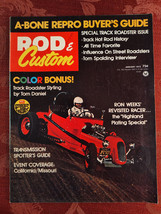 ROD and CUSTOM magazine January 1973 Track Roadster Styling Hot Rods - £17.21 GBP