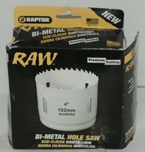 Raw RAWHS4 Bi Metal 4 Inch Hole Saw Fits RAW2L Pin Drive image 3