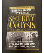 Security Analysis : 6th Edition by Graham (Hardcover, 2009, with CD!) - $29.00