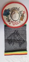 Recuerdo de Mexico Sombrero &amp; Serape Horse &amp; Boots, 4-1/2&quot; x 7&quot; Unused - £5.53 GBP