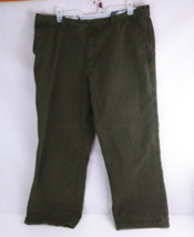 Old Navy Men&#39;s 100% Cotton Dark Green Bootcut Jeans Size 42x30 - $24.24