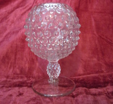 Duncan Miller Hobnail Ivy Ball in Clear Vintage Glass  - £35.38 GBP