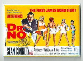 DR. NO MAGNET MOVIE POSTER JAMES BOND AGENT 007 SEAN CONNERY URSULA ANDRESS - £6.36 GBP