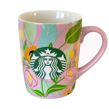 2020 Starbucks Purple Floral Sirene Logo 10 oz Coffee Cup Flowers Tea Mug - £21.41 GBP