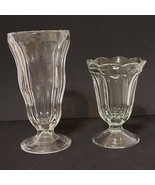 Anchor Hocking Low Sherbet and 12 ounce Soda Tumbler Clear Fountain Ware... - $20.00