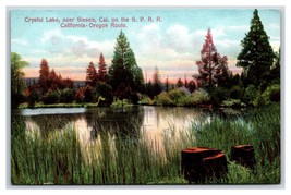 Crystal Lake Sprr Cal-Oregon Rte Sisson California Ca Unp DB Cartolina T1 - $6.09