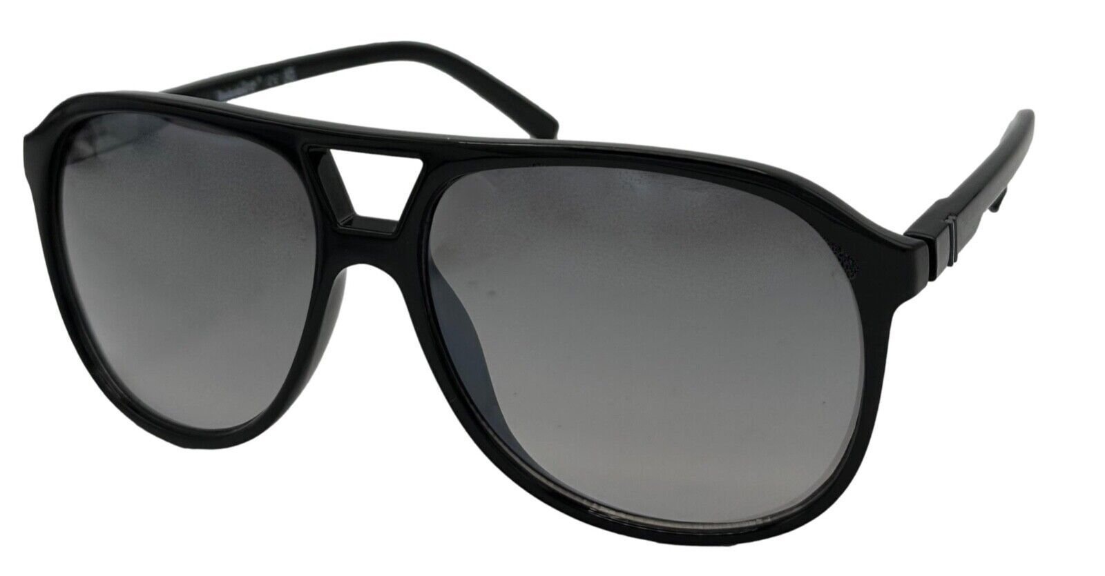 Primary image for Timberland Sunglass Mens Shiny Black Rectangle Plastic, Gradient Lens TB7273. 1B
