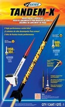 Estes Tandem-X Model Rocket Launch Set 2 High Performance Rocket Kits E2X - $37.39
