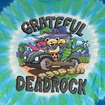 Liquid Blue Grateful Dead Rock Tie Dye T Shirt 2XL Vintage Style Graphic... - $37.16