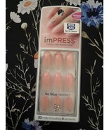 Kiss Impress Press-On Manicure &amp; Pedicure Nails Almond Shape 30 Nails - $6.95