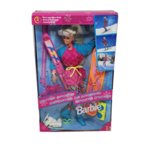 Vintage 1994 Winter Sports Barbie Doll Mattel # 13516 New In Original Sealed Box - £52.39 GBP