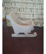 Sarah&#39;s Crafts Cardboard Sleigh 7&quot; - $15.72