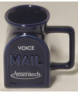 Ameritech Voice Mail Box Mug Cup RARE Vintage No Answering Machine Does All That - $39.59